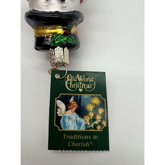 Old World Christmas Glass Ornament Lumpy Snowman NWT - Picture 7 of 7
